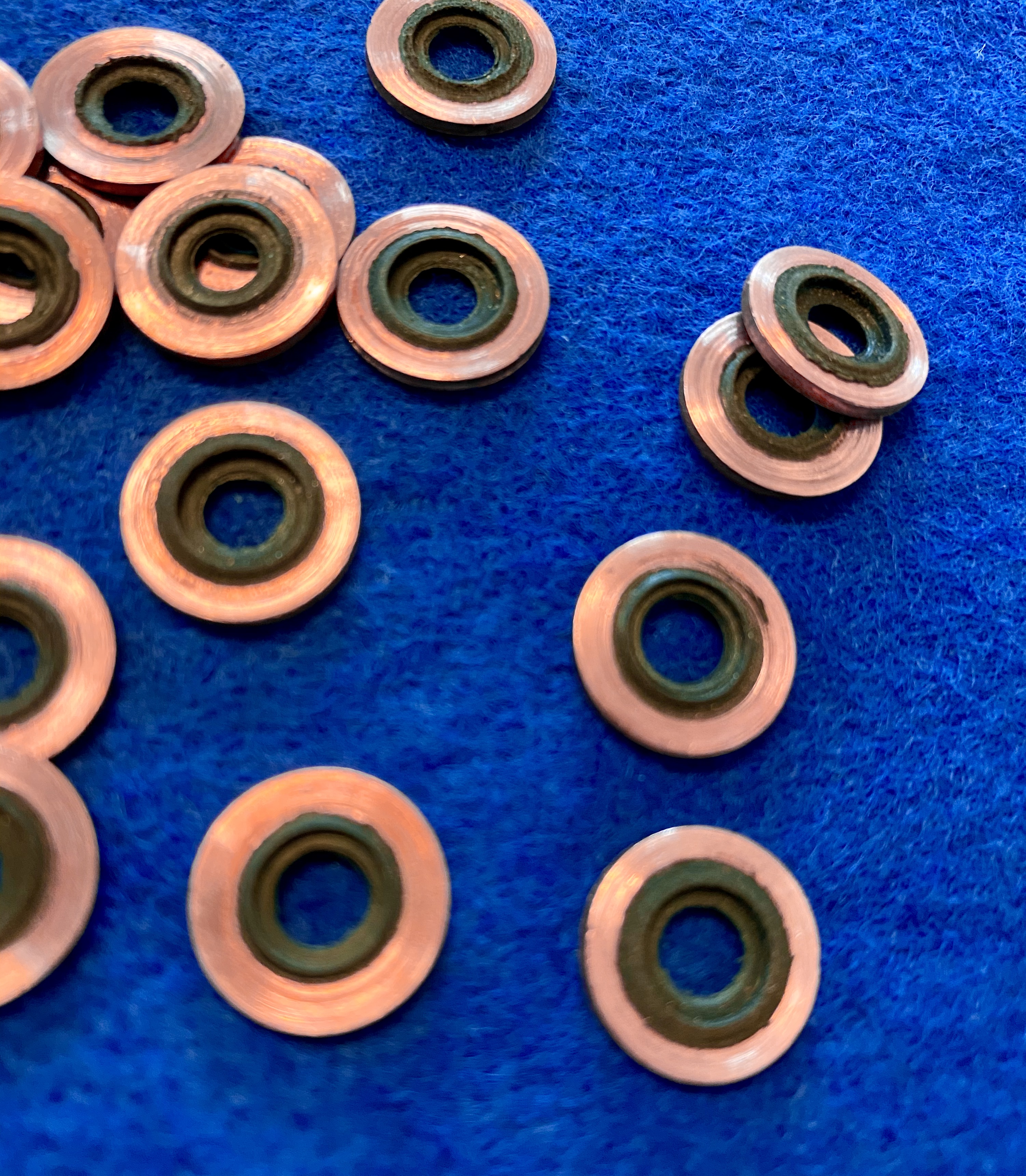 Bonded Cam Cover washers - Click here to enlarge